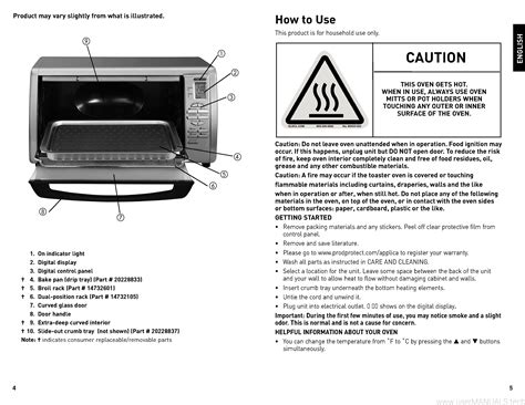 black and decker toaster oven owner's manual